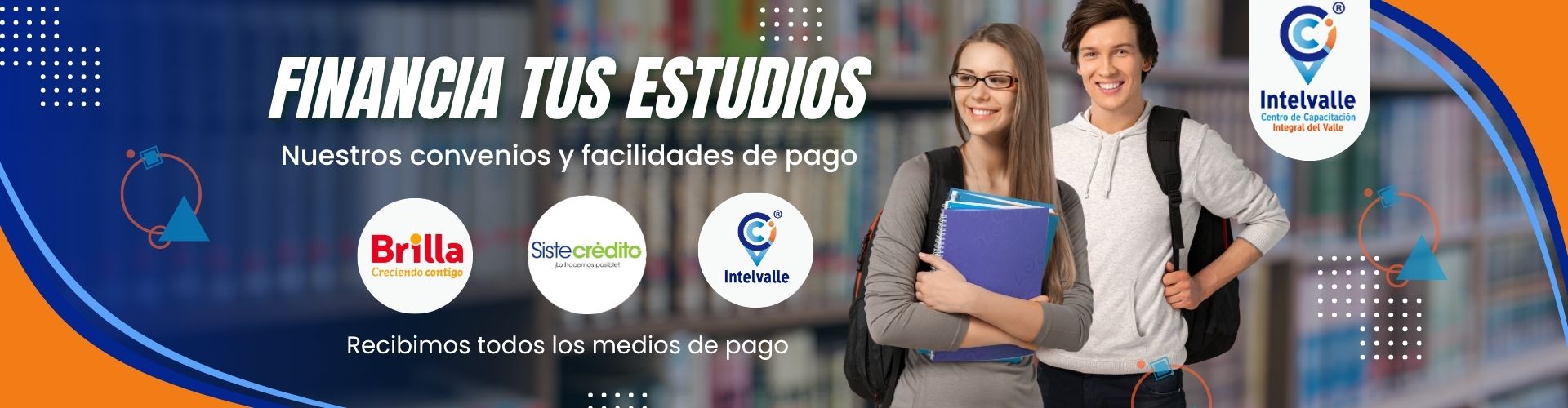 Banner horizontal inscripciones abiertas moderno blanco (2)